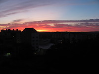 Sonnenuntergang über Vilalba