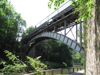 Brücke der Bahnlinie Zittau-Görlitz