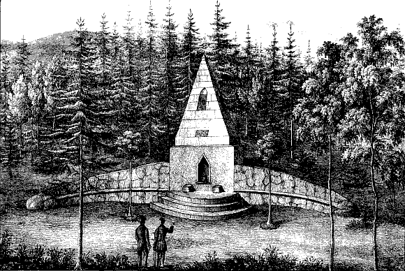 Das Denkmal am Fürstenberge